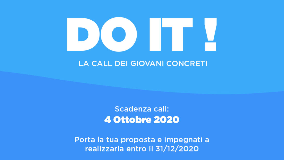 DO IT! La call dei giovani concreti